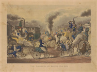 KG 2012 018
<br/>
The progress of motor car 1828
<br/>
<em>Alken, H.</em>